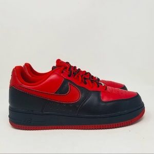 Nike Air Force XXV AF-1 Low Barkley Red/Black Athletic Shoes Men’s Size 8